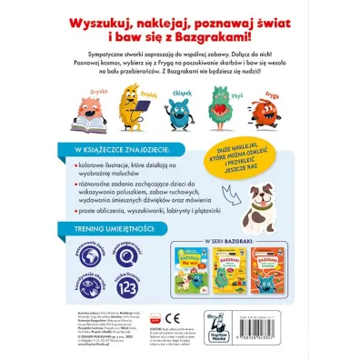 Bazgraki i zabawy 2-latk�w. Kapitan Nauka. Bazgraki