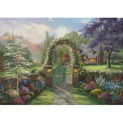 Puzzle 1000 el. Premium Quality. Thomas Kinkade, Pensjonat Koliber Schmidt