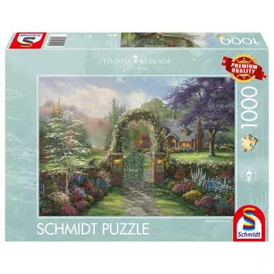 Puzzle 1000 el. Premium Quality. Thomas Kinkade, Pensjonat Koliber Schmidt