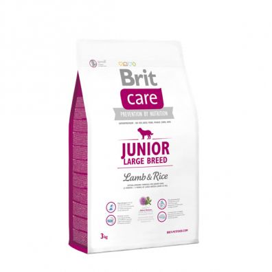Brit Care Karma dla młodych psów ras dużych Junior Large Breed Lamb & Rice 3 kg