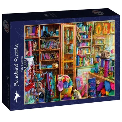 Puzzle 1000 el. Kocia kr�lewstwo Bluebird Puzzle