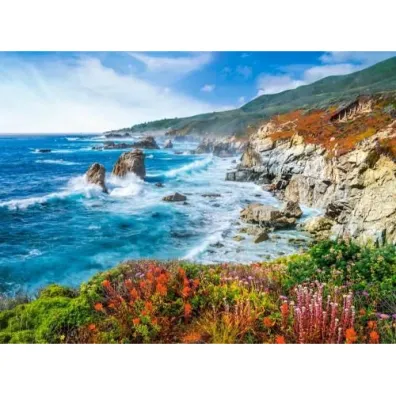 Puzzle 2000 el. Big Sur Coastline California USA Castorland
