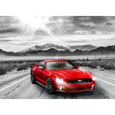Puzzle 1000 el. Ford mustang Eurographics