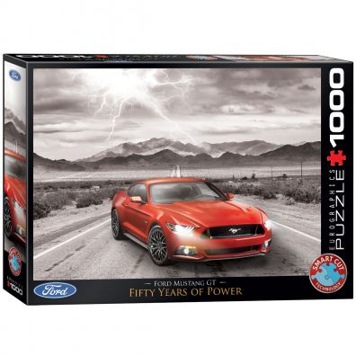 Puzzle 1000 el. Ford mustang Eurographics