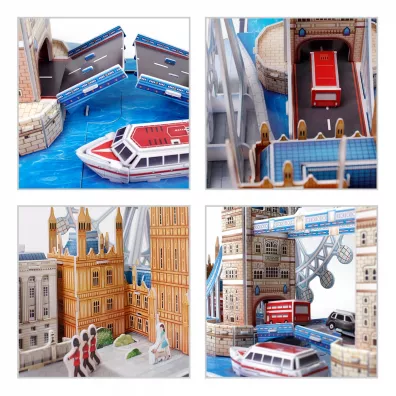 Puzzle 3D 107 el. City Line London Cubic Fun