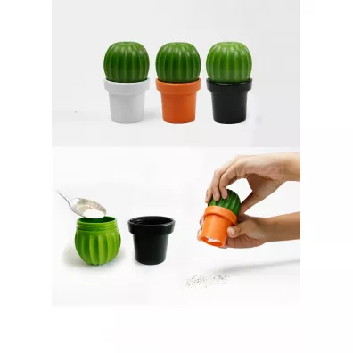 Qualy Mynek do soli lub pieprzu Tasty Cactus 10252-BK-GN