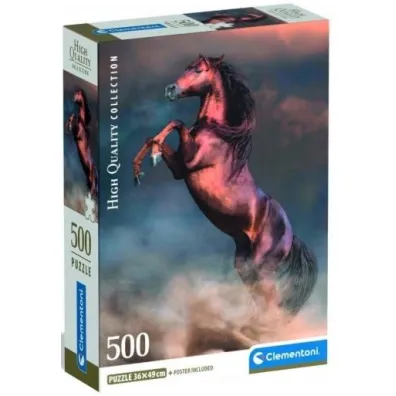 Puzzle 500 el. Wild Red Stallion Clementoni