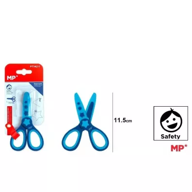Mp Main Paper No�yczki dla dzieci niebieskie 11.5cm