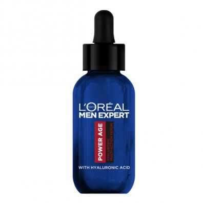 Zdjęcia - Kremy i toniki LOreal Paris Serum do twarzy Multi-Action redukujące zmarszczki Men Expert Power Age 30 ml 