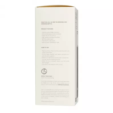 Paper & Tea Nomad Butelka termiczna z zaparzaczem do herbaty 240 ml