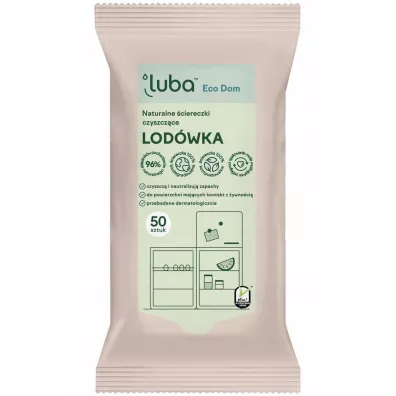 Luba Eco Dom naturalne ciereczki czyszczce Lodwka 50 szt.