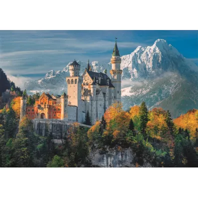 Puzzle 500 el. Neuschwanstein castle Clementoni