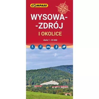 Mapa - Wysowa-Zdr�j i okolice 1:35 000