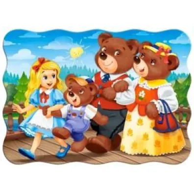 Puzzle 30 el. Goldilocks AND Three Bears Castorland