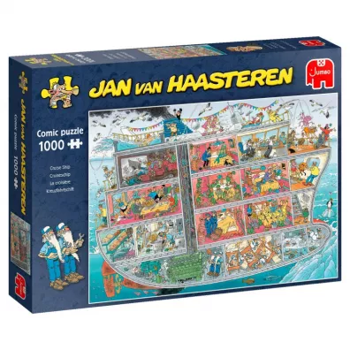 Puzzle 1000 el. Statek wycieczkowy Jumbo