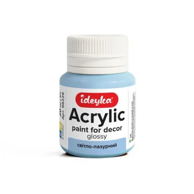 Ideyka Farba akrylowa jasnoniebieska 20ml