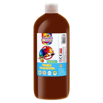 Sweet colours Farba plakatowa br�zowa 1000 ml