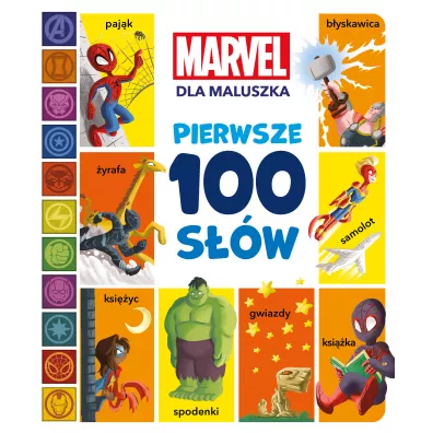 Pierwsze 100 sw. Marvel dla maluszka - Sheila  Sweey Higginson