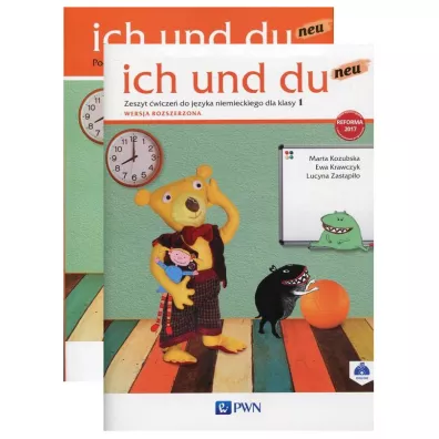 Ich und du neu 1. Podr�cznik i zeszyt �wicze� do j�zyka niemieckiego - Ewa Krawczyk, Lucyna Zast�pi�o, Marta Kozubska