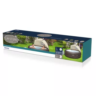 Bestway Os�ona baldachim do Spa Jacuzzi Lay-Z-Spa 183x94x109 cm 60304