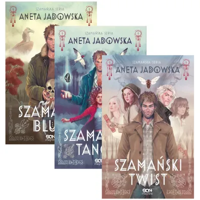 Pakiet Szama�ska seria. Tomy 1-3: Szama�ski blues, Szama�skie tango, Szama�ski twist - Aneta Jadowska