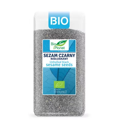 Bio Planet Sezam czarny nie�uskany 200 g Bio