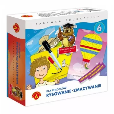 Dla chopcw. Rysowanie-zmazywanie Alexander