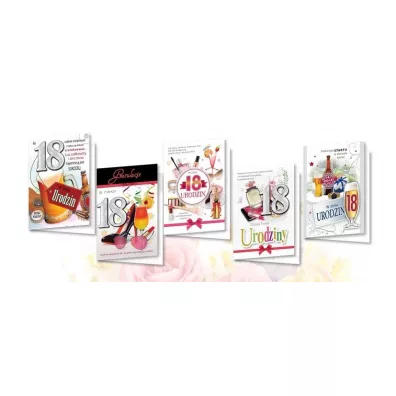 Top Graphic Karnet B6 z nalepkami 18stka mix 10 szt.
