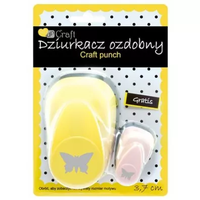 Dalprint Dziurkacz ozdobny motyl 2 3,7cm