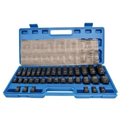 Adler Nasadki udarowe k-d 1/2" kr�tkie/d�ugie ad-35kd/plastikowa wal. 35 szt.