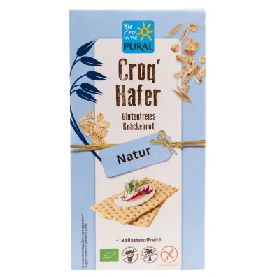 Pural Pieczywo chrupkie b�onnikowe owsiane bezglutenowe 160 g Bio
