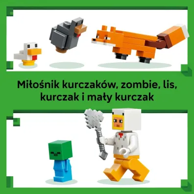 LEGO Minecraft Farma kurczak�w 21585