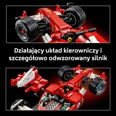 LEGO Icons Ferrari F2004 i Michael Schumacher 11375