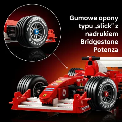 LEGO Icons Ferrari F2004 i Michael Schumacher 11375