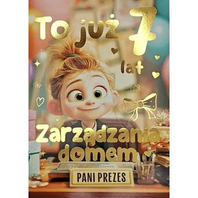 Yeku Karnet 3K Urodziny