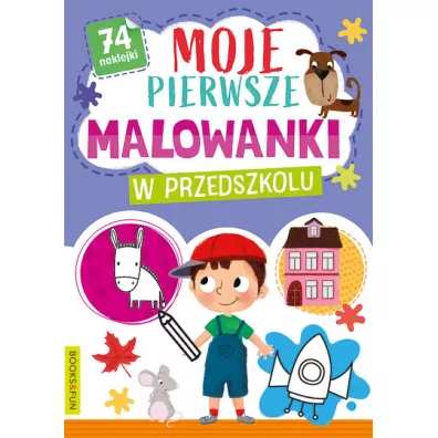 Moje pierwsze m�dre malowanki trzylatka
