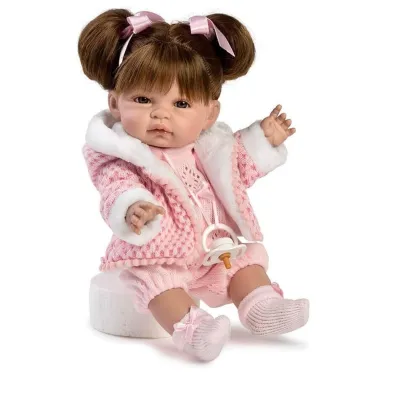 Lalka hiszpa�ska dziewczynka z kucykami 34cm Berbesa