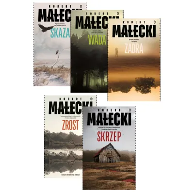 Pakiet Bernard Gross. Tomy 1-5: Skaza, Wada, Zadra, Zrost, Skrzep - Robert Ma�ecki