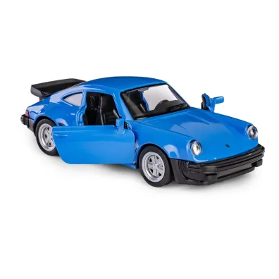 RMZ City Porsche 930 Turbo (1975-1989) niebieski w skali 1:32 Daffi