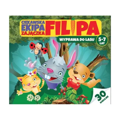 Ciekawska ekipa zaj�czka Filipa 5-7 lat