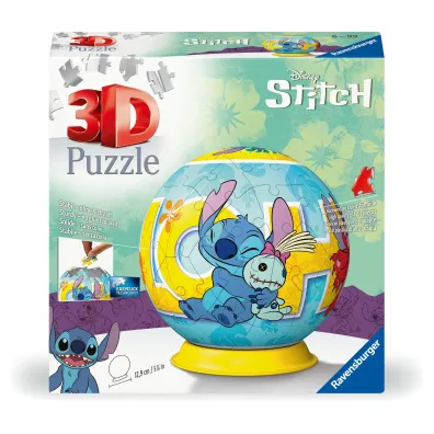 Puzzle Kula 72 el. 3D Stitch Ravensburger