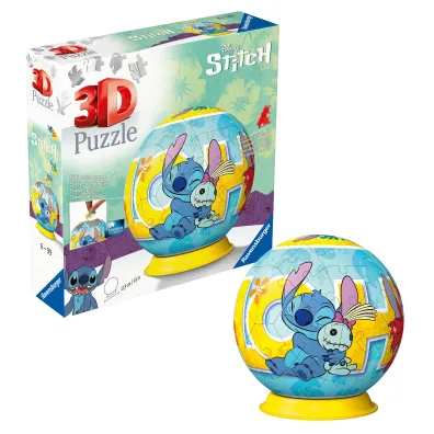 Puzzle Kula 72 el. 3D Stitch Ravensburger