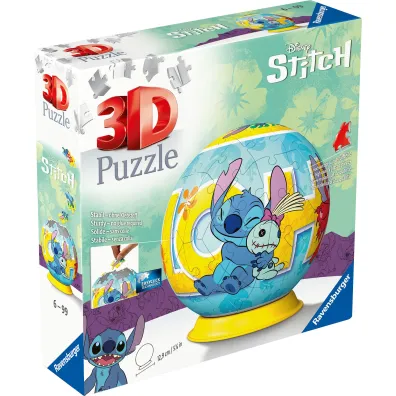Puzzle Kula 72 el. 3D Stitch Ravensburger