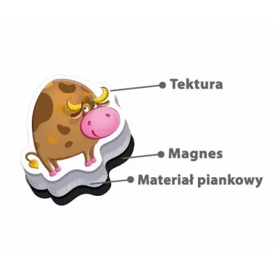 Puzzle magnetyczne M�j ma�y �wiat Farma Roter Kafer