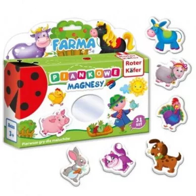 Puzzle magnetyczne M�j ma�y �wiat Farma Roter Kafer