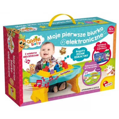 Carotina Baby - Moje pierwsze biurko elektroniczne Lisciani
