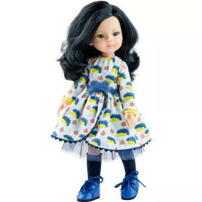 Cudowna hiszpa�ska lalka Liu 32cm Paola Reina