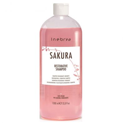 Inebrya Sakura Regenerating Shampoo wzmacniający szampon do włosów 1 l