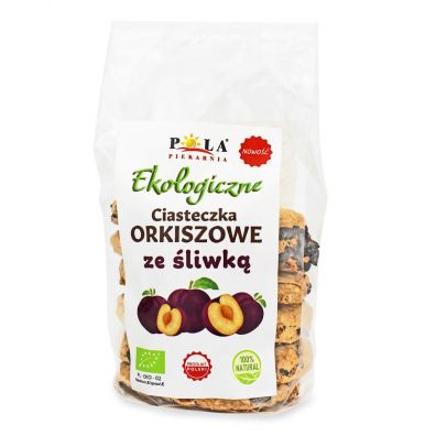 Piekarnia Pola Ciastka orkiszowe ze liwk bez dodatku cukru 170 g Bio