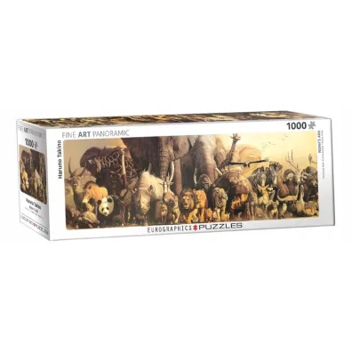 Puzzle panoramiczne 1000 el. Arka Noego, Haruo Takin Eurographics